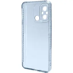 Чохол TPU Starfall Clear для Xiaomi Redmi 12C Блакитний - мініатюра 3