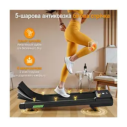 Бігова доріжка Akluer TW140L Walking Treadmill з автоматичним нахилом (TW140L) - мініатюра 5