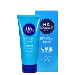 Пінка для вмивання з гіалуроновою кислотою Bioaqua HA Hyaluronic Acid 100 мл BQY3924