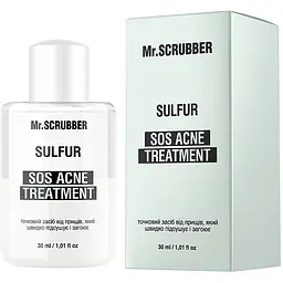 Точковий засіб від прищів Mr. Scrubber Sos Acne Treatment Sulfur 30 мл