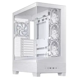 Корпус Asus A31 Plus Білий Tempered Glass без БЖ (90DC00R3-B19000) - мініатюра 2