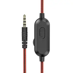 Навушники Hoco W103 Magic tour gaming headphones Black - мініатюра 4