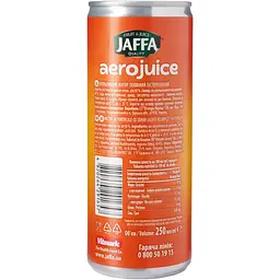 Нектар газований Jaffa Aerojuice Can апельсиновий 0.25 л - мініатюра 2