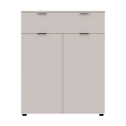Комод Doros Рон 2 2 фасади 1 шухляда Кашемір 80х38х100 (41516044)