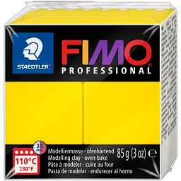 Пластика для біжутерії Professional Жовта 85г Fimo