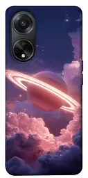 Чохол Demsky Pink Saturn для Oppo A58 4G