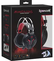 Гарнітура Redragon Memecoleous Black-Red (75096) - мініатюра 10