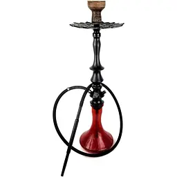 Кальян KARMA HOOKAH 3.2 Black (Craft Crash Red) - мініатюра 2