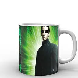Кухоль GeekLand Матриця The Matrix Нео персонаж MX.002.05 330 мл білий - мініатюра 3