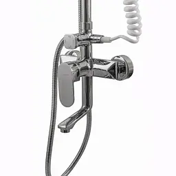Душова система Globus Lux DS-006A, Хром - мініатюра 4