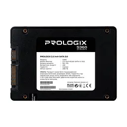 Накопичувач SSD 256GB ProLogiX S360 2.5" SATAIII 3D TLC (PRO256GS360) - мініатюра 2
