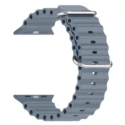 Ремінець до смарт-годинника Armorstandart Ocean Band для Apple Watch 49/46/45/44/42 (Series 1-3) Stone Lotus Blue (ARM74247) - мініатюра 1