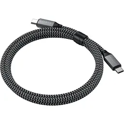 Кабель USB-C to USB-C Satechi Cable 100W Space Gray 2 м (ST-TCC2MM) - мініатюра 4