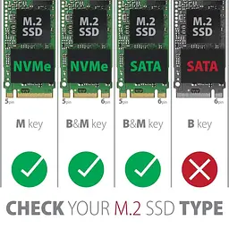 Зовнішня кишеня AXAGON EEM2-GTS2 (EEM2-GTS2) - мініатюра 8