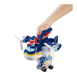 Ігровий набір Super Wings Supercharge 2-in-1 Police Patroller 2в1 Поліцейський транспорт (EU740834) - мініатюра 8