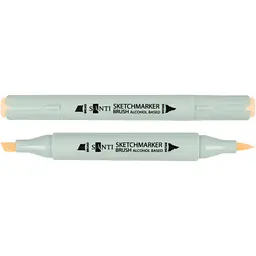 Набір спиртових маркерів Santi Brush SA-141 жовтець 6 шт. (390946)