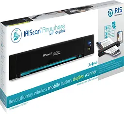 Сканер A4 Canon IRIScan Anywhere 6 WIFI Duplex(1200dpi 15стор/хв USB microSD мобільний чорний) - мініатюра 5