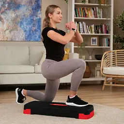 Степ платформа Hop-Sport HS-PP033AS чорно-червона - мініатюра 4
