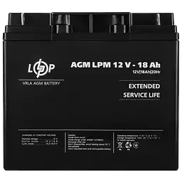 Аккумулятор AGM LPM 12V - 18 Ah - мініатюра 3