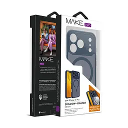 Чохол MAKE Apple iPhone 17 Pro Shadow+ Magnet Denim - мініатюра 2