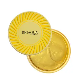 Патчі для шкіри навколо очей BioAqua Eye Mask Gold Pamper Moisturizing 60 шт. (BQY94834)