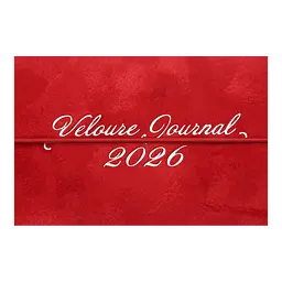 Щотижневик датований Buromax Velour 2026 153 x 87 мм штучна шкіра червоний (BM.2902-05) - мініатюра 5