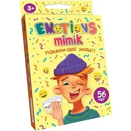 Настільна гра Emotions Mimik укр DANKO TOYS (EM-01-01U) (2000903367789) shop (2000903367789) - мініатюра 2