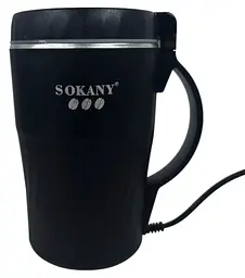 Електрична кавомолка ​​Sokany SK-04024 для дому   300Вт роторний подрібнювач кавових зерен Чорний
