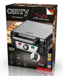 Вафельница Camry CR 3025 1500 Вт - миниатюра 5