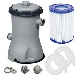 Каркасний басейн Bestway 56406, розмір 305 x 76 см з фільтруючим насосом 58383 - мініатюра 3