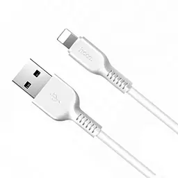 Кабель Hoco X13 Easy Charged USB - Lightning (M/M), 1 м, Білий (D23103)