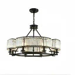 Люстра з кришталем Itlamp 951-8BK