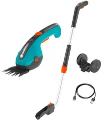 Ножиці для газонів акумуляторні Gardena ClassicCut Li Set USB-C (09886-20)