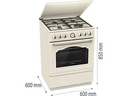Комбінована плита Gorenje GKS6C71CLI - мініатюра 10