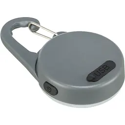 Брелок-ліхтарик Trixie для нашийника USB d = 4 × 6.5 см графіт (13454) - мініатюра 4