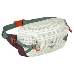 Сумка на пояс Osprey Transporter Waist Pack Mystery White/Moody Burgu