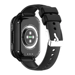 Смарт-годинник-телефон дитячі Wonlex KT33 з камерою WI-FI GPS SIM-карта силіконовий ремінець Black (17774) - мініатюра 4