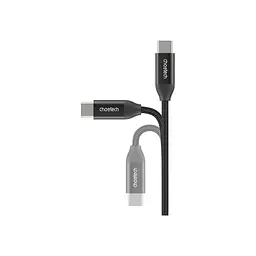 Дата кабель USB-C to USB-C 1.2m USB 3.1 Gen2 240W (50V/5A) Choetech (XCC-1035) - мініатюра 3