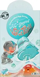 Гідроколоїдні патчі від прищів 36 шт Elizavecca Witch Piggy Hell-Pore AC-Guard Spot Patch - мініатюра 1
