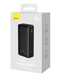 Портативна батарея Baseus Airpow 30000mAh 20W PD/3.0 QC/3.0 Black - мініатюра 5