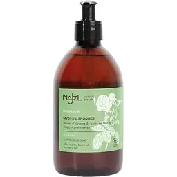 Рідке алеппське мило Najel Aleppo Liquid Soap Organic Damascus Rose Water з дамаською трояндою 500 мл