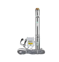 Насос свердловинний відцентровий Taifu 4STM 8/12+45M Н=76 м, Q=10,8 м3, P=1500 Вт, кабель 45 м +пульт (TF3400)