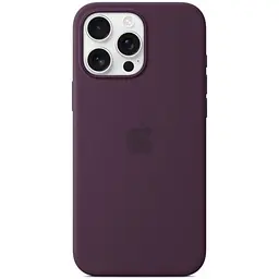 Силіконовий чохол CasePro Silicone Case з MagSafe Plum для iPhone 16 Pro Max - мініатюра 2