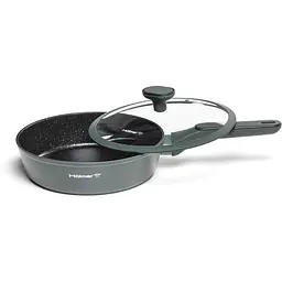 Сотейник кований Holmer DF-42824-FAGSL Modern з кришкою 2.05 л (DF-42824-FAGSL Modern) - мініатюра 2