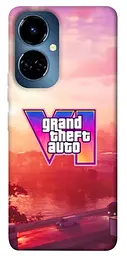 TPU чохол Demsky GTA VI Vice City для TECNO Camon 19 (CI6n) / 19 Pro (CI8n)