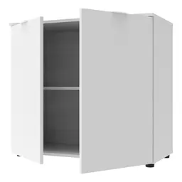 Комод Doros Рон 3 2 фасади Білий 80х38х81 (41516001) - мініатюра 6