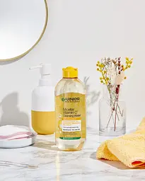 Міцелярна вода Garnier Skin Naturals з вітаміном С для тьмяної шкіри 400 мл - мініатюра 9