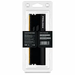 Модуль пам'яті для комп'ютера DDR4 16GB 3600 MHz Onyx Black RGB Prologix (PRO16GB3600YBR4) - мініатюра 5