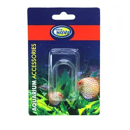 Скляне коліно Aqua Nova 4х15 мм (NCO2-GLASSELBOW-4х15MM)