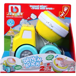 Машинка іграшкова Bb Junior Драйв енд рок бетонозмішувач (16-89032) - мініатюра 2